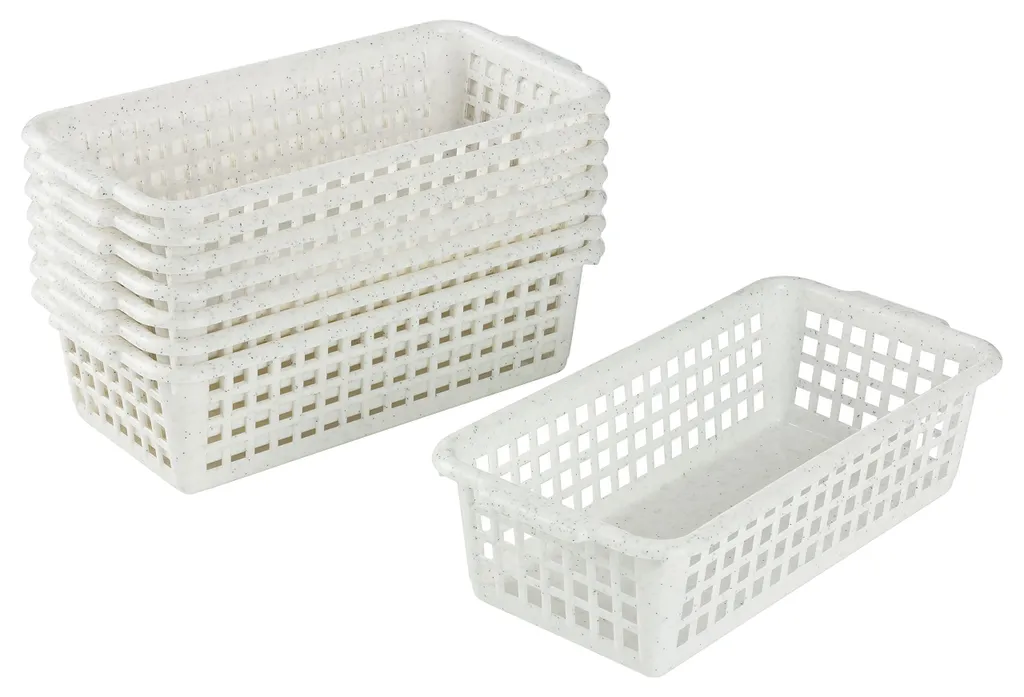 Organisateur de tiroir pour cuisine et bureau lot de 8 paniers de 0,7 litre