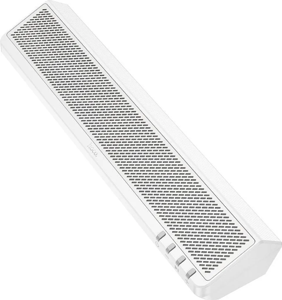 Hoco BS66 Altoparlante 2in1 Bianco | Design Smooth 6W Bluetooth 5.4