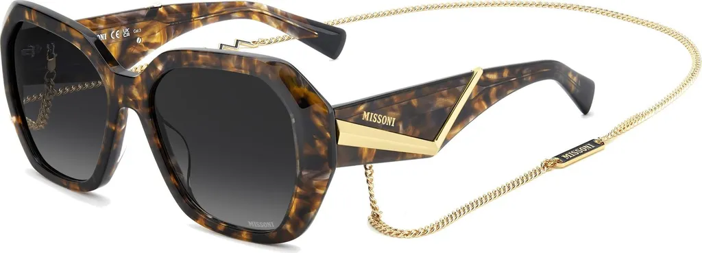 Lunettes de soleil Missoni MIS 0268/G/S Havane - Monture Femme 55mm