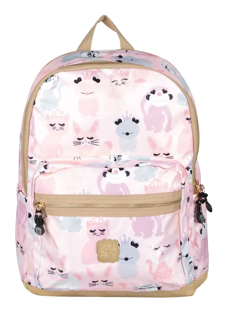 Pick & Pack Zaino Sweet Animal 21L Pink Rosa: Lo Zaino Scuola Perfetto