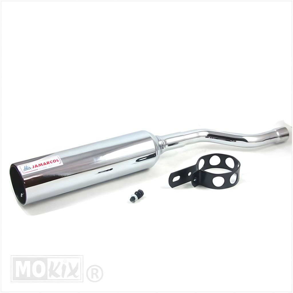 Auspuffeinsatz Jamarcol Schalldämpfereinsatz mit Zulassung, chrom für Honda MT 50