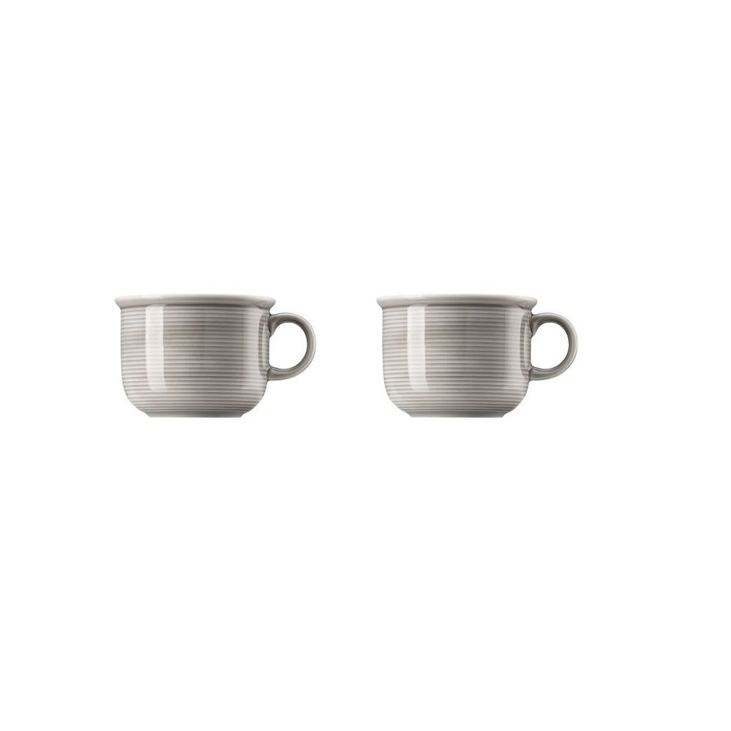 2 x Kaffee-Obertasse - Thomas Trend Colour Moon Grey - 11400-401919-14742