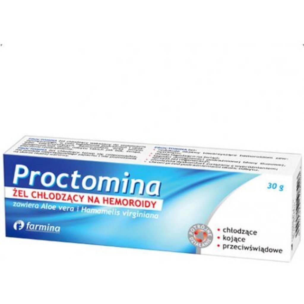 Gel emorroidale Proctomina con effetto rinfrescante Immagine del prodotto 