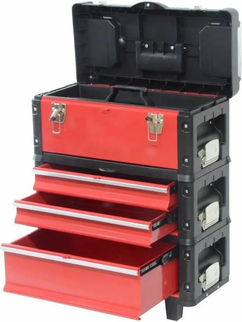 Chariot à outils 3 modules robustes DEFPRO - Rangement outils mobile