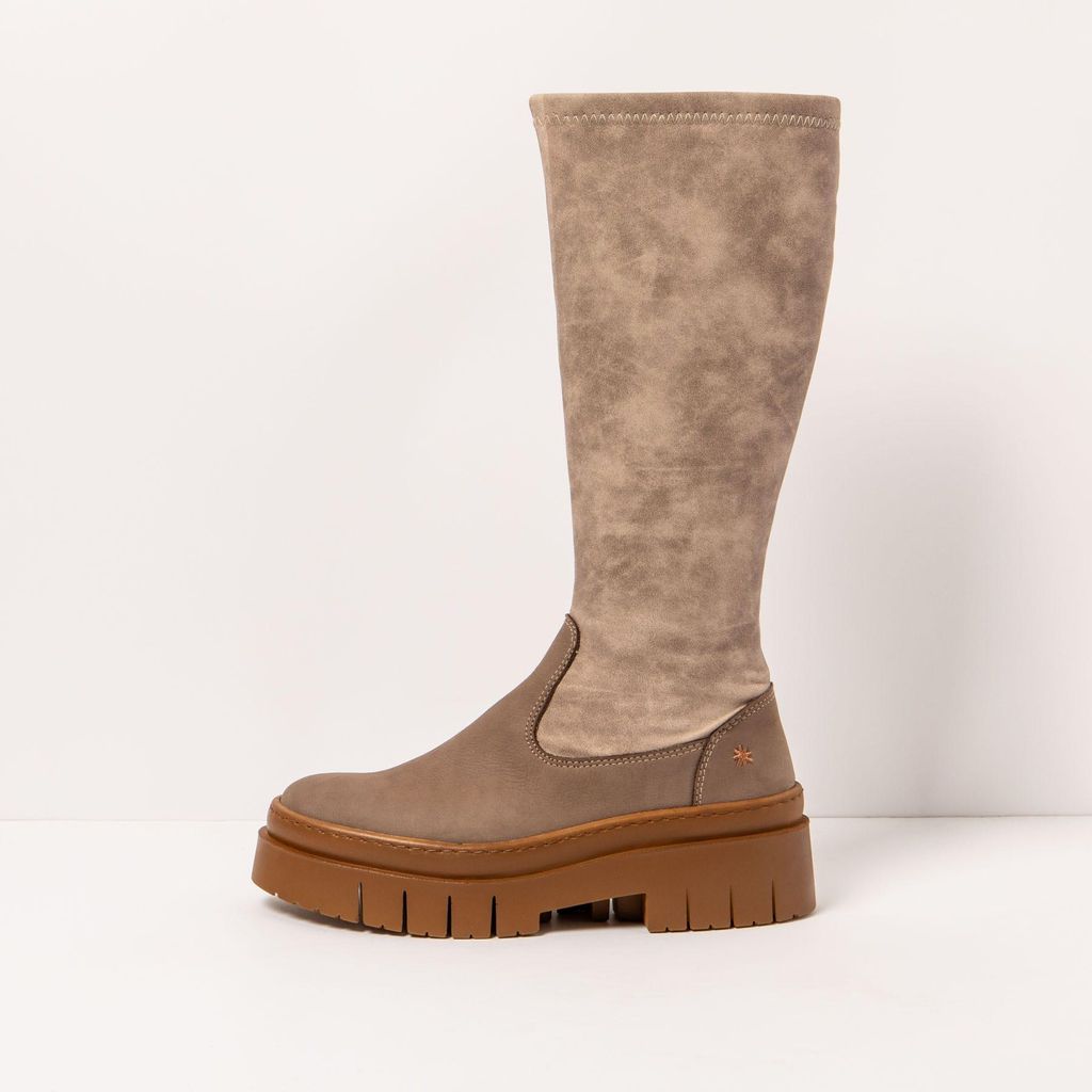 Art Stiefel Damen 1956 NOBUCK TAUPE/AMBERES Farbe Beige