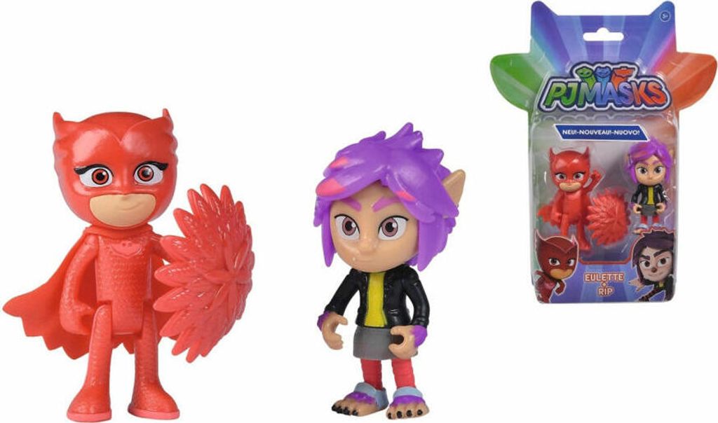 PJ Masks Sada figurek Eulette+Rip | Kaufland.cz