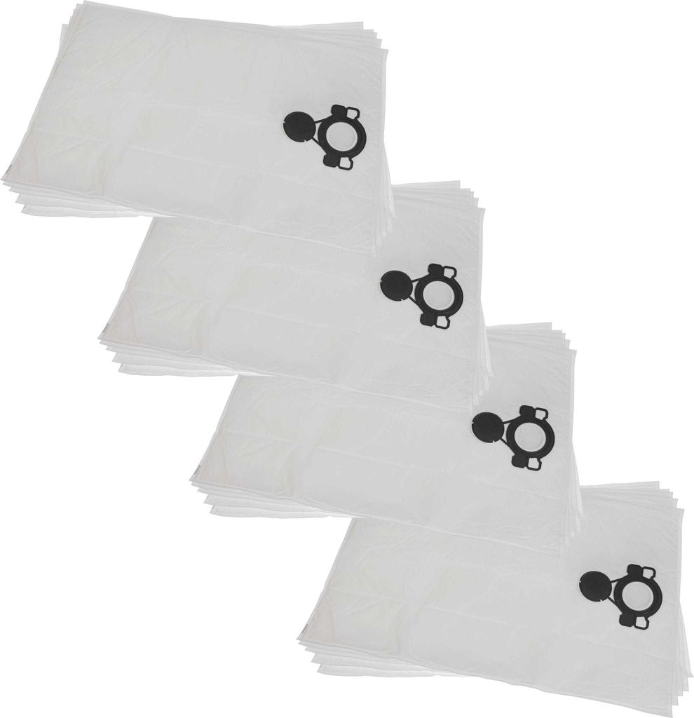 vhbw 20x Staubbeutel Ersatz für Mirka 6416868925319, 1024585, 8999000211 für Staubsauger - 52,5cm x 39cm Weiß