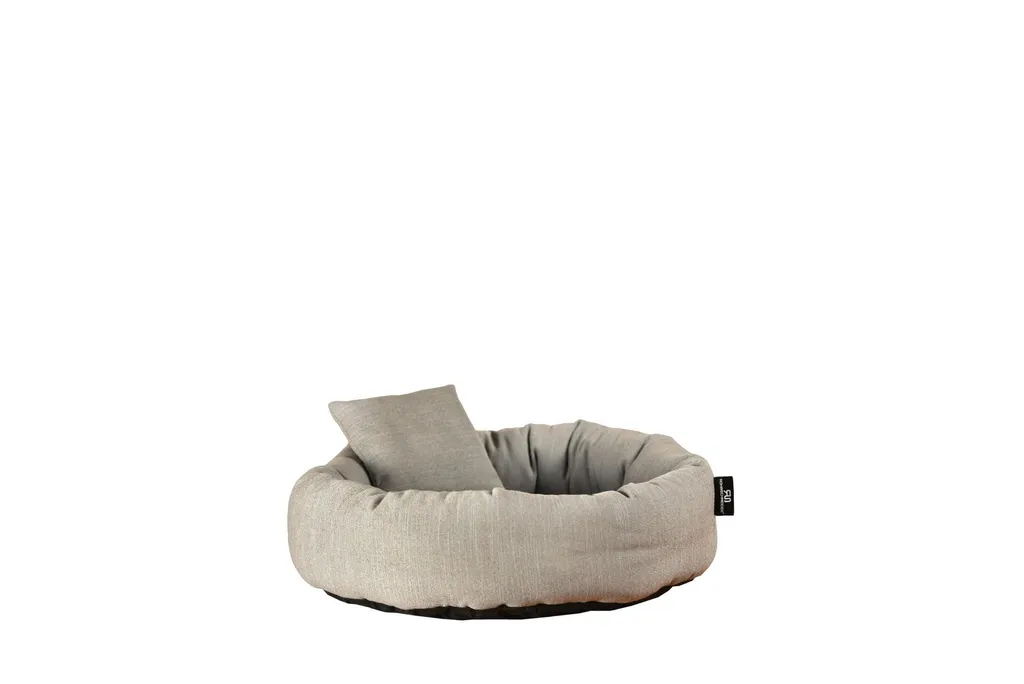 Lit pour chien confortable et durable contre le stress animal Gris L