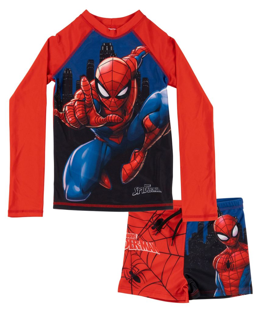 Marvel Spiderman Schwimmset UV-Schutz 30 für Jungen - Produktbild 