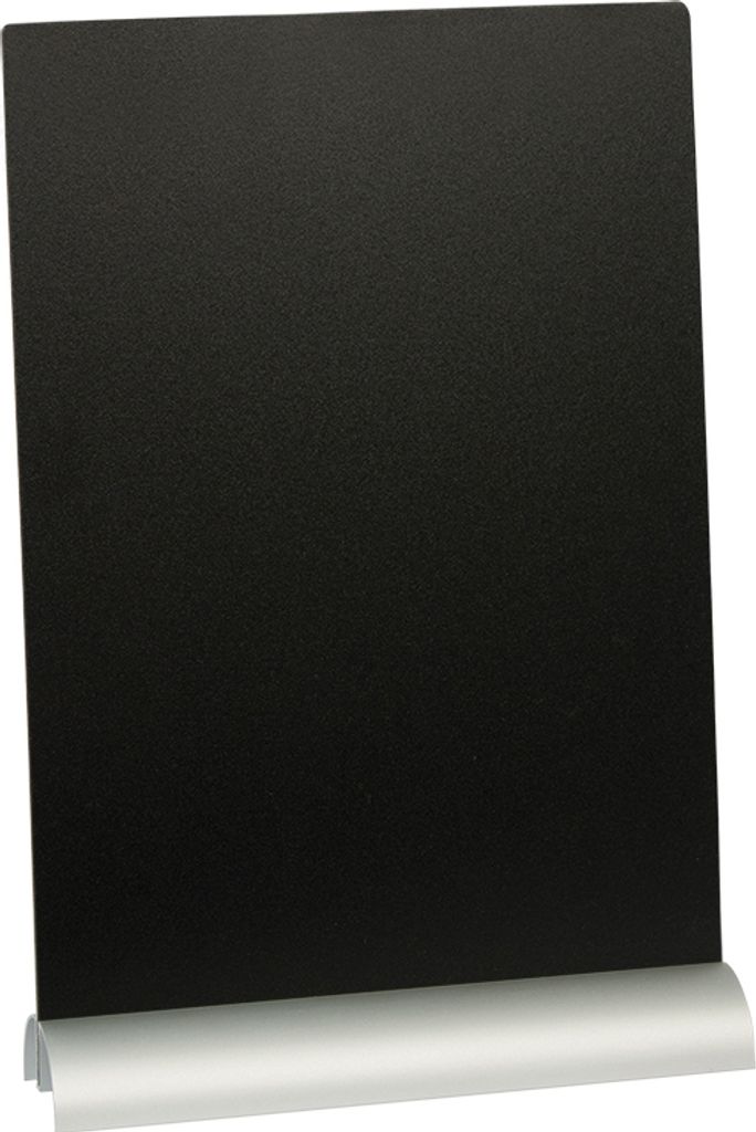 Securit - Tafel A4 Fuß Aluminium | Blasen Sie ein 1 Stück
