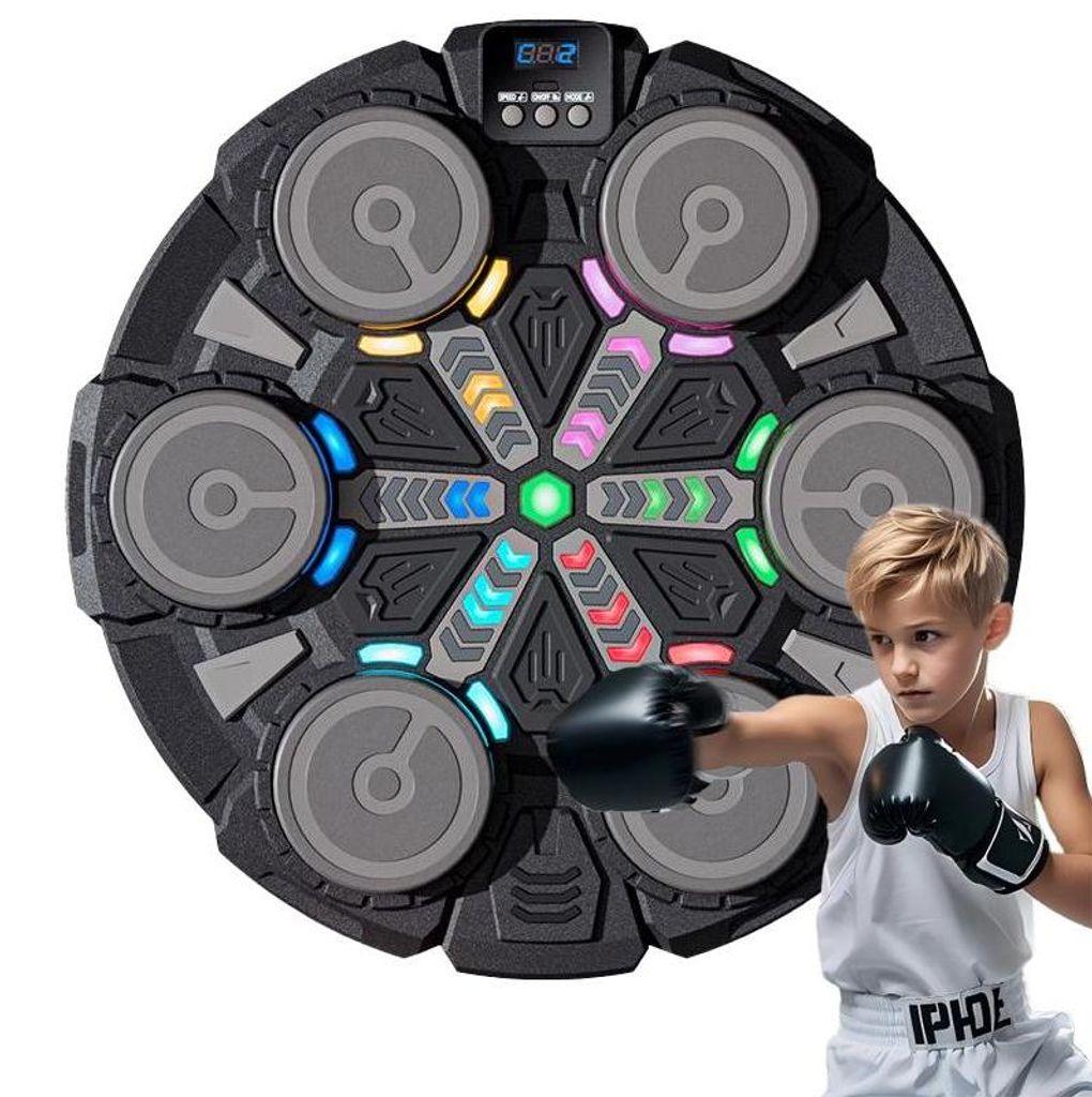 ZELURXX Kinder Musik-Boxtraining mit 6 Trefferzonen, Produktbild 