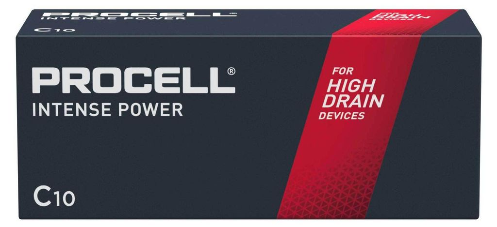 Baterijos Procell Alkaline Intense C, 1,5V, 10 vnt. / Zdjęcie produktu 