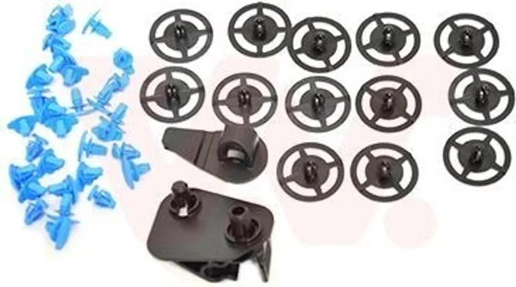 Kit de montage capot avant pour réparer un choc sur Qashqai II
