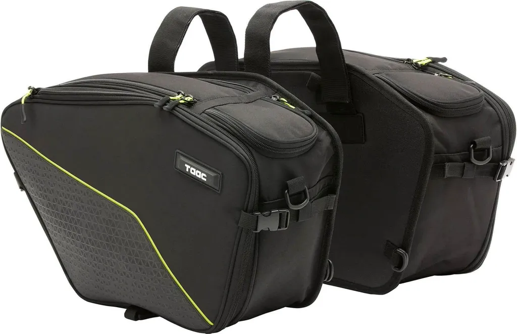 Set Borse Laterali TAAC TC30 20/30L Poliestere High Poly Nero