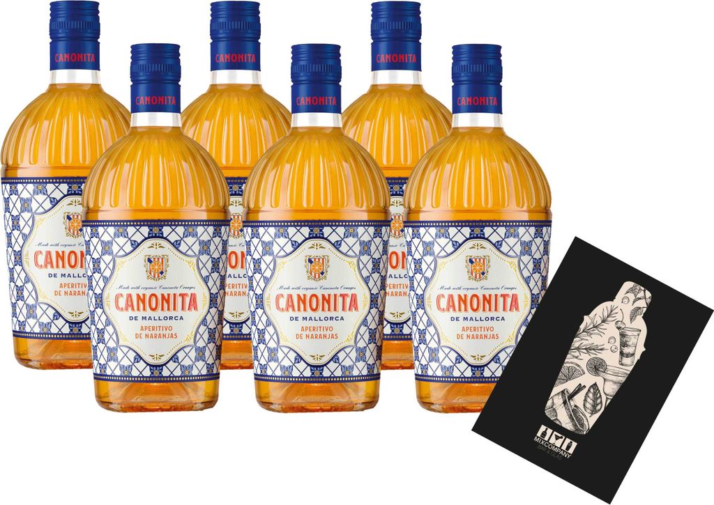 Canonita de Mallorca 6er Set Aperitif 6x 0,75L (18% Vol) Produktbild 
