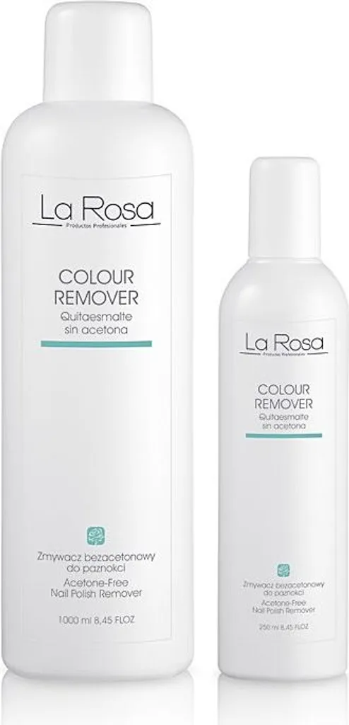 La Rosa Dissolvant Sans Acétone 1000 ml - Nettoyant Doux Ongles