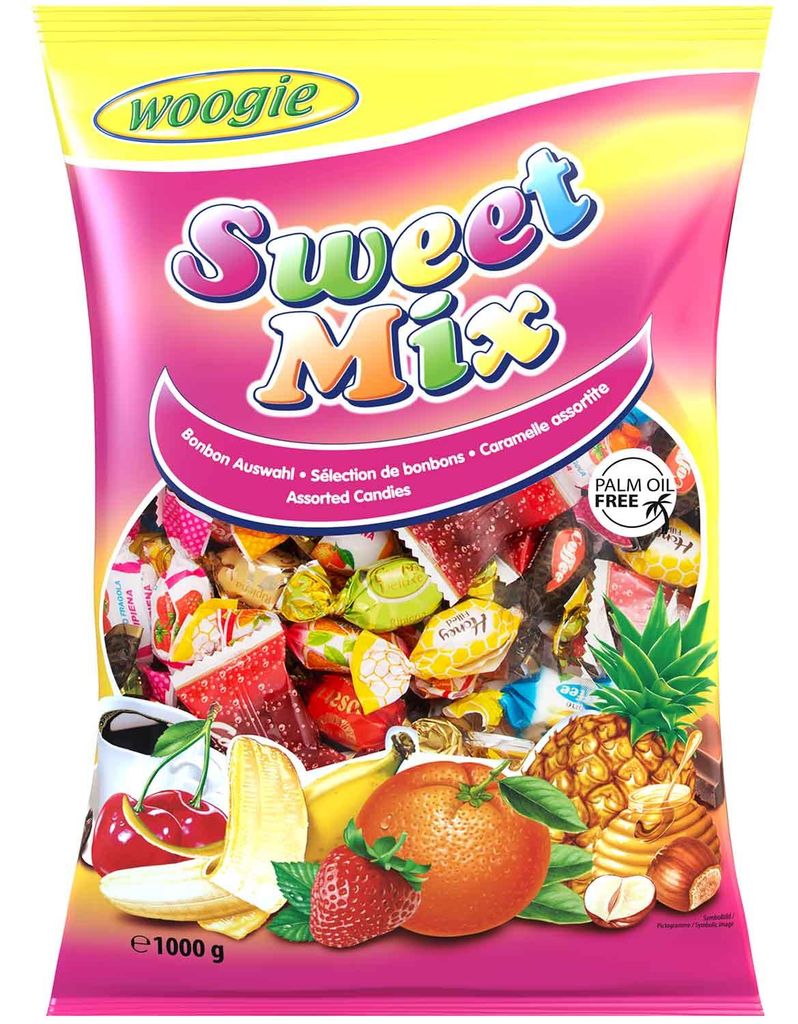 Woogie Bonbóny Sweet Mix 1 kg Obrázek produktu 