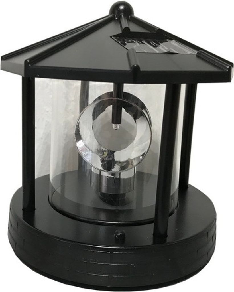 JW Leuchteinheit Leuchtkopf für XL Deko-Leuchtturm ROTER Produktbild 