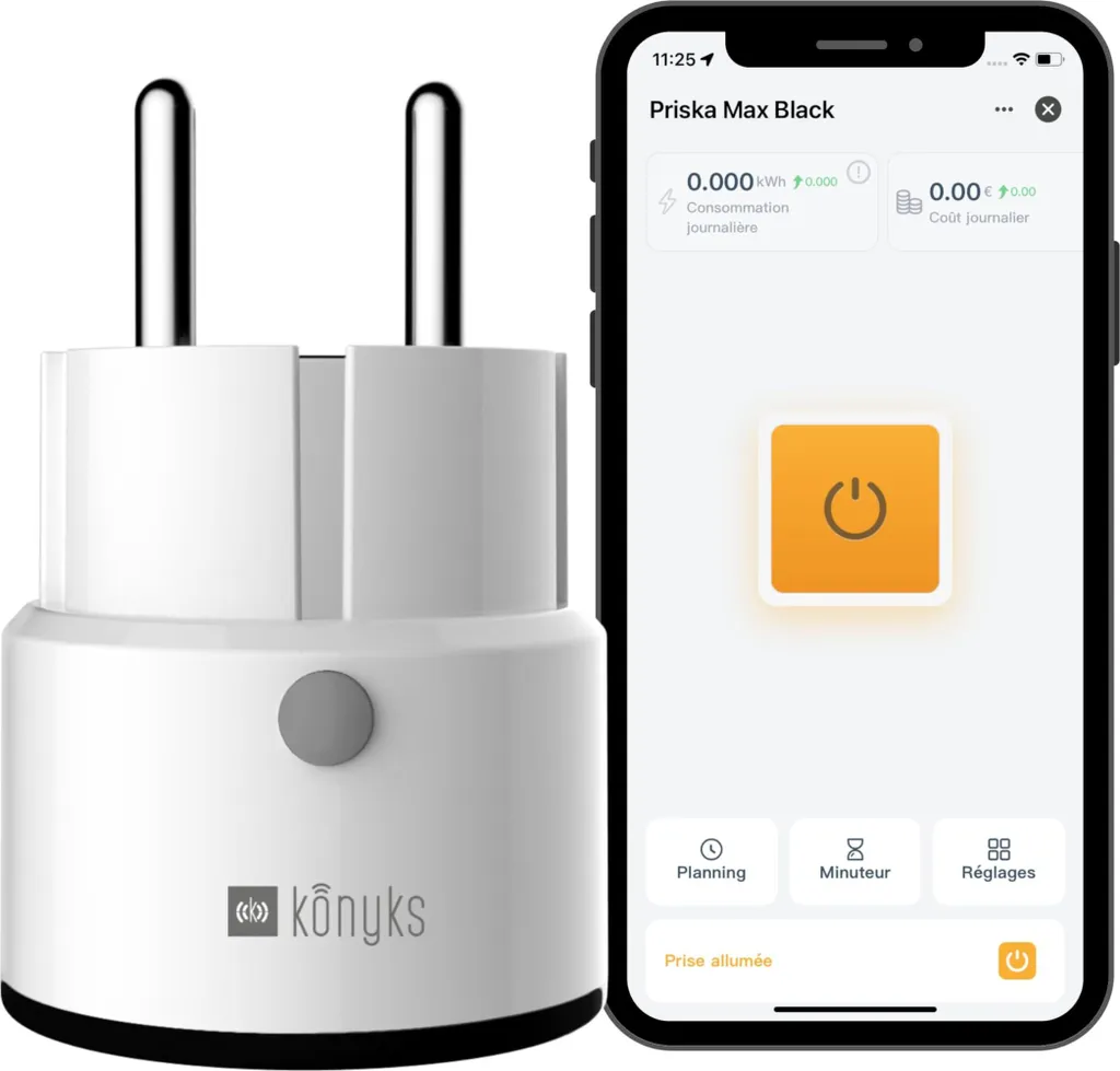 Mini prise Konyks Priska : connectez et optimisez votre maison