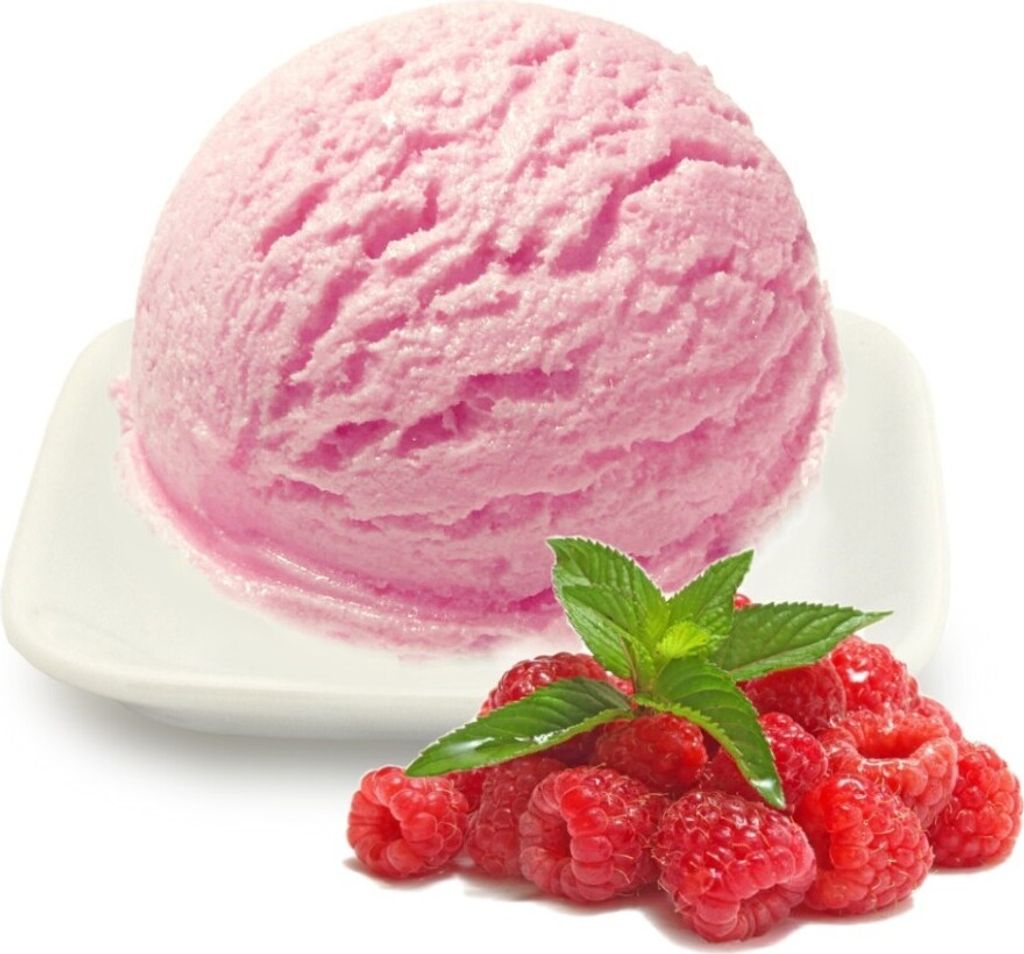 Himbeere Low Carb Eis Pulver Vegan Zucker-, laktosefrei 1 kg