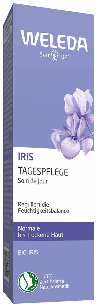 Gesichtscreme, Weleda, Tagespflege, Bio-Iris, mit Produktbild 