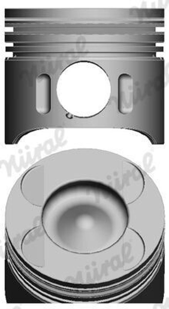 NÜRAL 87-136400-30 Kolben passend für MERCEDES-BENZ C-Klasse Limousine (W204) E-Klasse Limousine (W211) C-Klasse T-modell (S204) E-Klasse T-modell