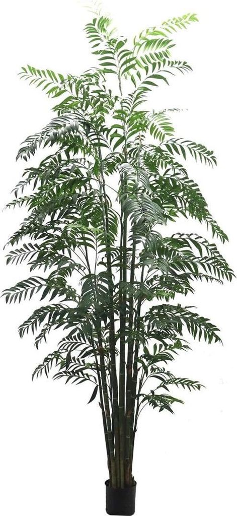 artplants.de Kunstpalme Bergpalme BAKNEL, 300cm - Künstliche Palme