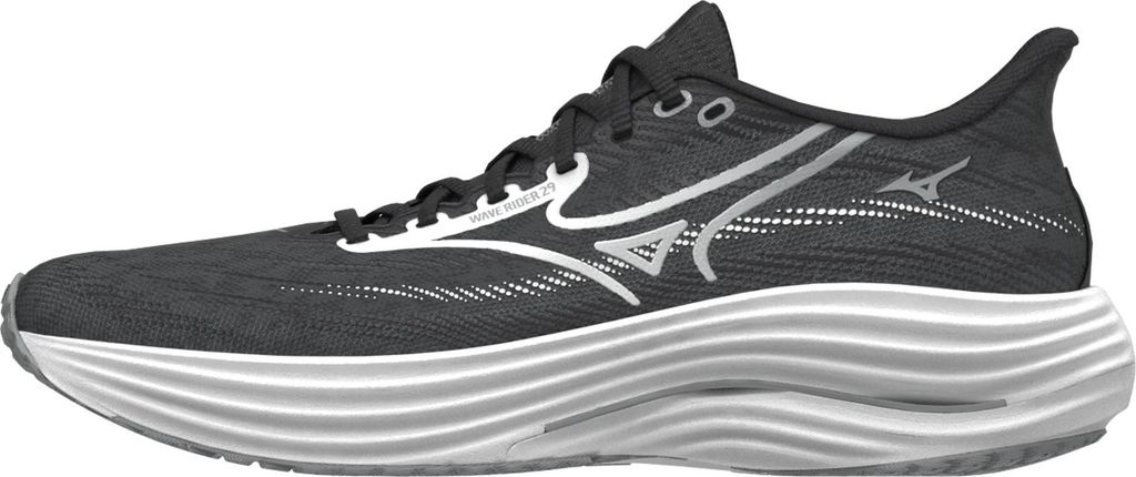 Mizuno Wave Rider 29 - black sand/white/black, Größe:5.5