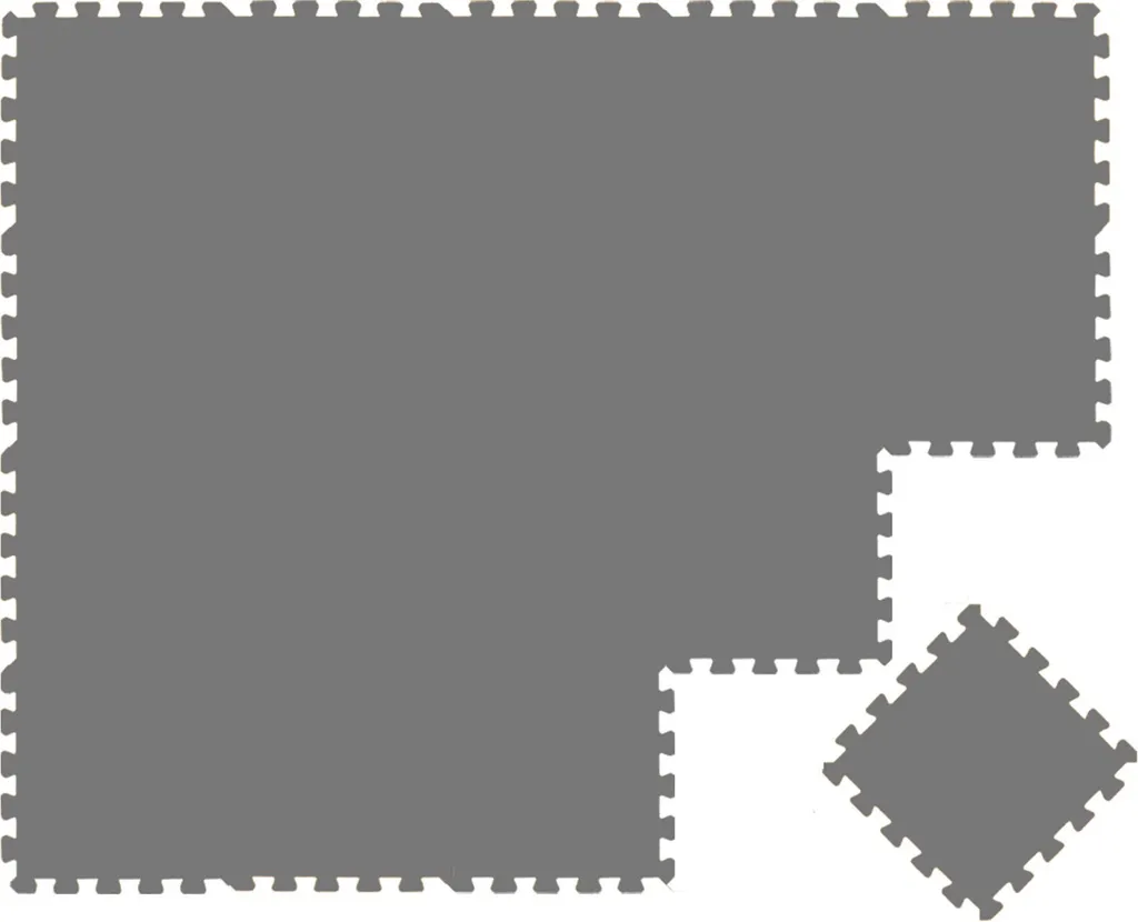 LittleTom 9 Tapis Puzzle épais 30x30 Cm – Mousse EVA Pour Bébé Dès 0 Mois – Antidérapant