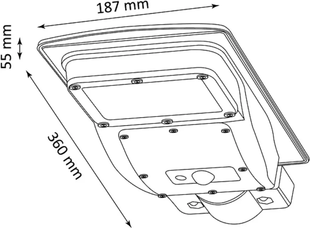 Projecteur solaire PIR Polux 315496 : fini les zones d'ombre sans électricité - 7
