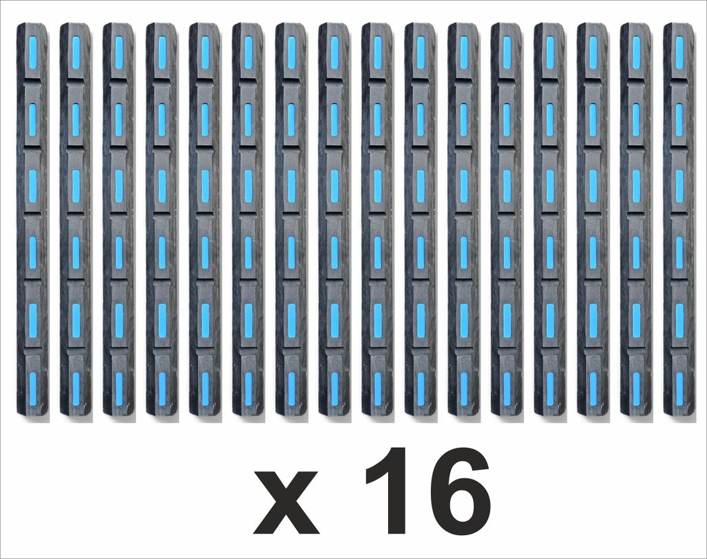 Marina 8, sada 16 ks černých molových odražečů 98 x 8 x 6 Obrázek produktu 