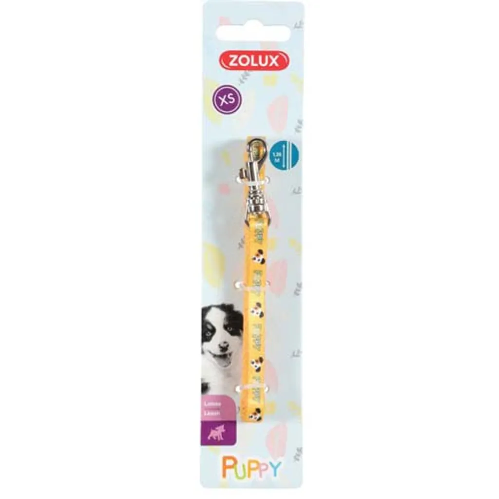 Guinzaglio Giallo Zolux Mascotte 8mm - Stile e Sicurezza 1,2m