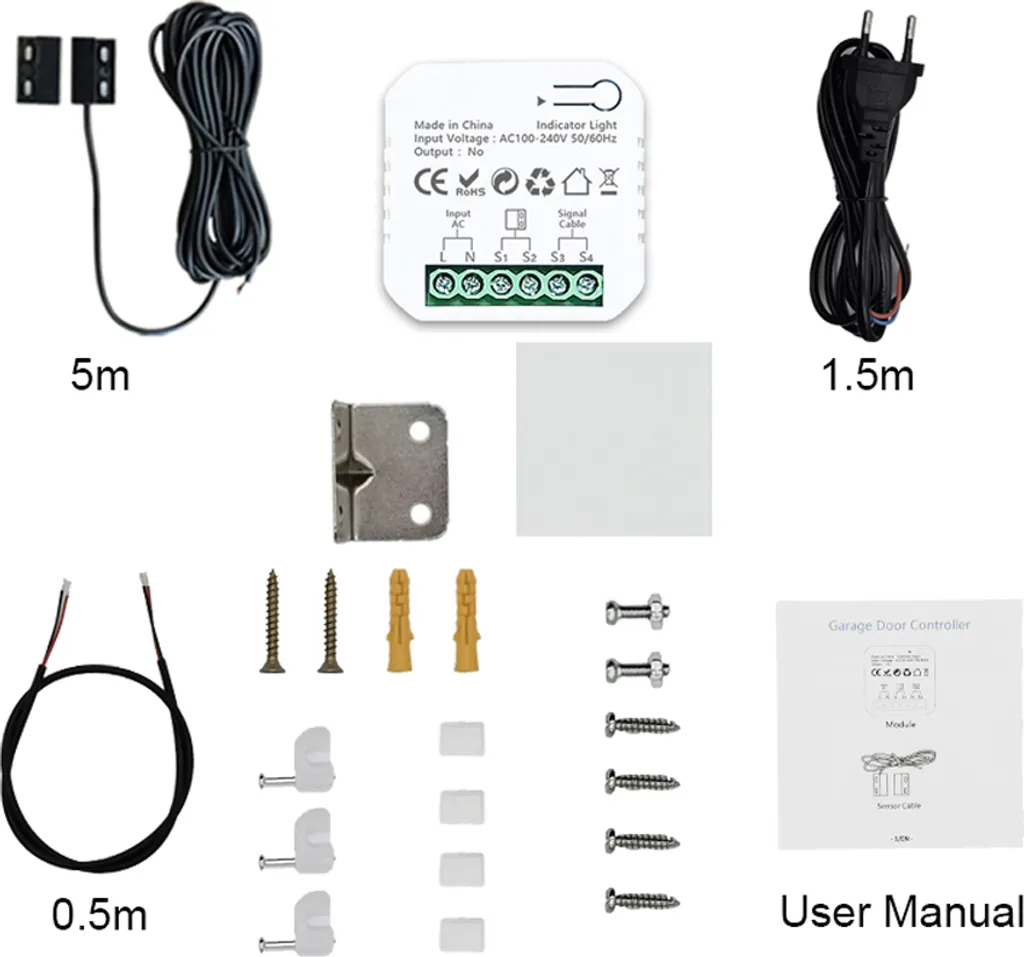 Commande de Garage Connectée Tuya ZigBee pour Accès Smartphone - 6