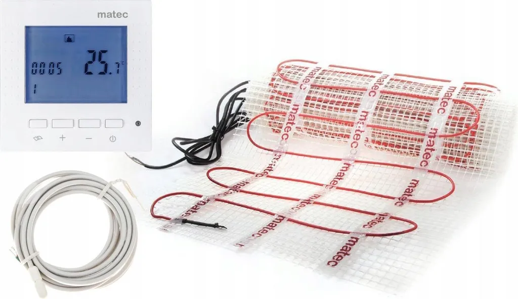 Trame Chauffante Électrique 4m² ZOJ-40 Idéale pour Salle de Bain