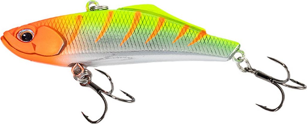 7CM/15,5G VIB Angelköder mit Haken Weitwurf Harter Kunstköder Süßwasser Salzwasser Forelle Bass Zander Angelzubehör