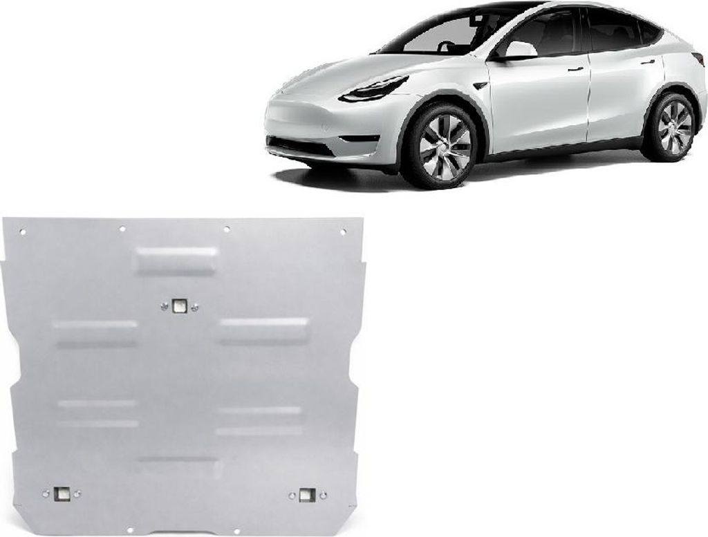 Vorderer Aluminium-Motorschutz für Elektromotor – Tesla model Y