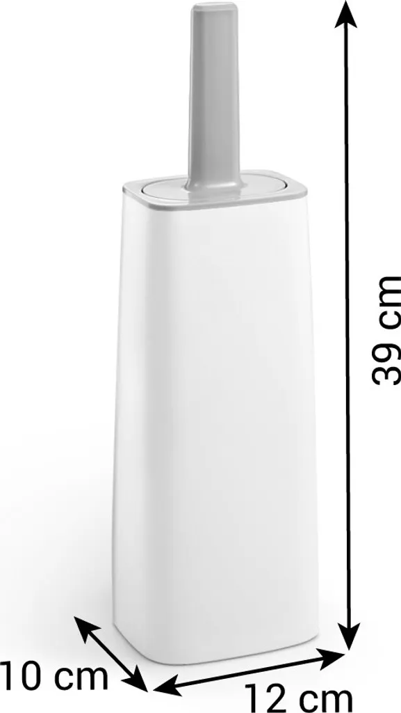 Brosse WC LAGOON Anti-Goutte - Manche Ergonomique et Tête de Nettoyage Douce - 5