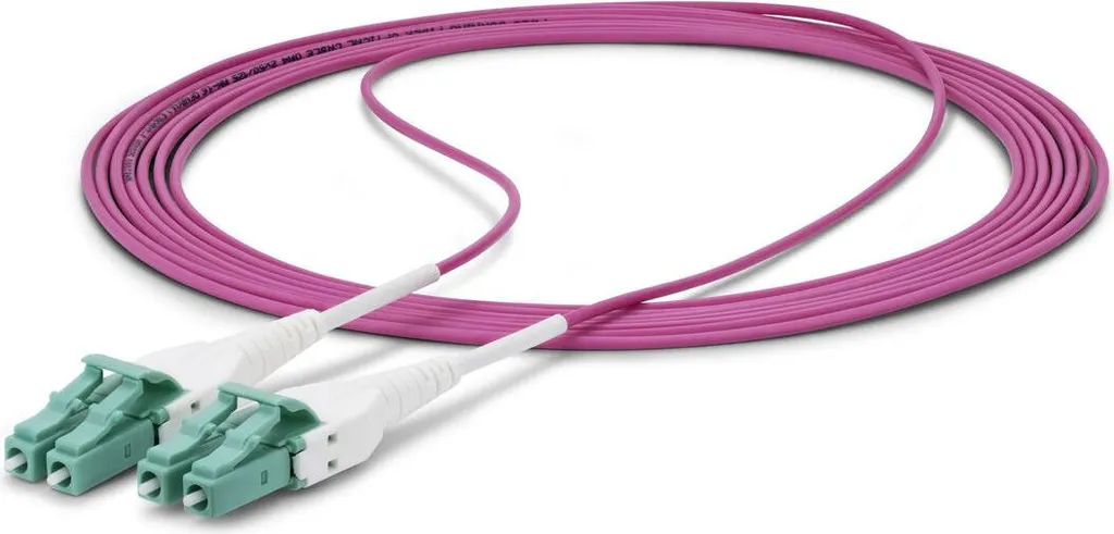 Câble fibre optique Startech OM4RLCLC3M multimode LC vers LC de 3m - 5
