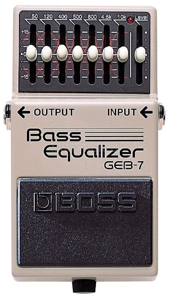 Boss GEB-7 Bass Equalizer Effekt-Pedal