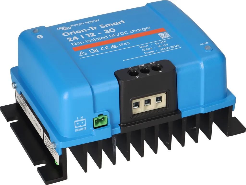 Victron Orion-Tr Smart 24/12-30A Chargeur DC-DC non isolé de 360W