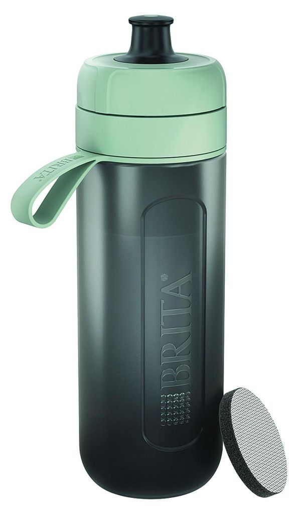 Brita 1052248, Wasserfiltration Flasche, 0,6 l, Blau, Grau Produktbild 