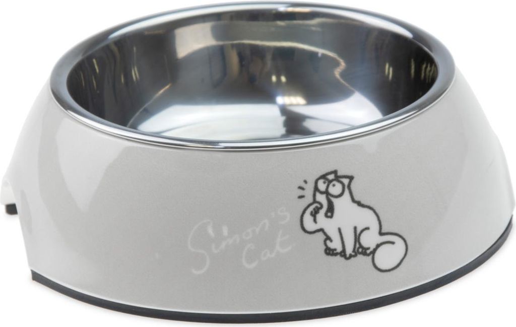 Cat Bowl Simons L Karlie 160Ml Gray Immagine del prodotto 