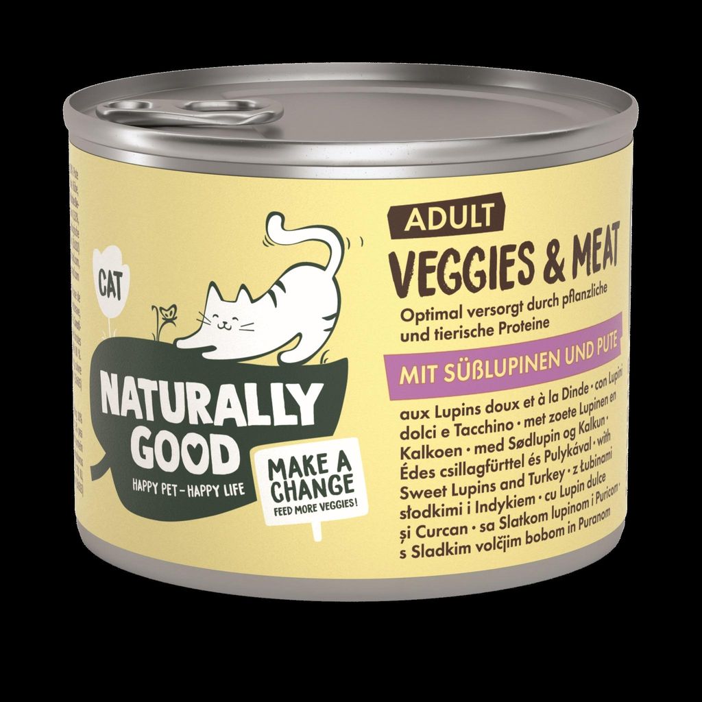 Naturally Good Dinde pour adultes 6 x 200 g Image du produit 