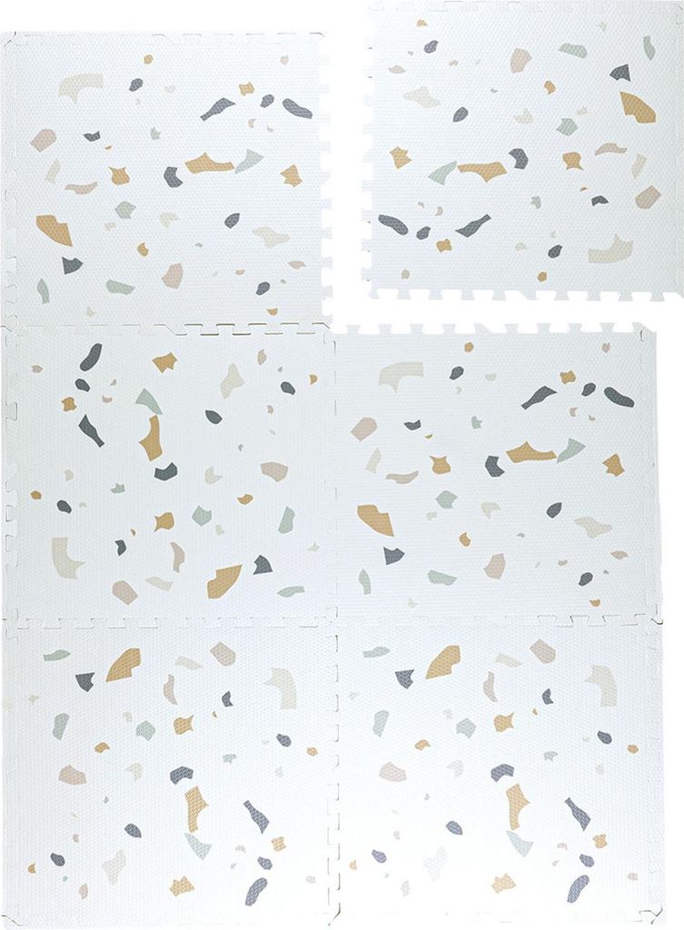 Volero - Mata piankowa puzzle - Alfie Confetti Kolorowy - Zdjęcie produktu 
