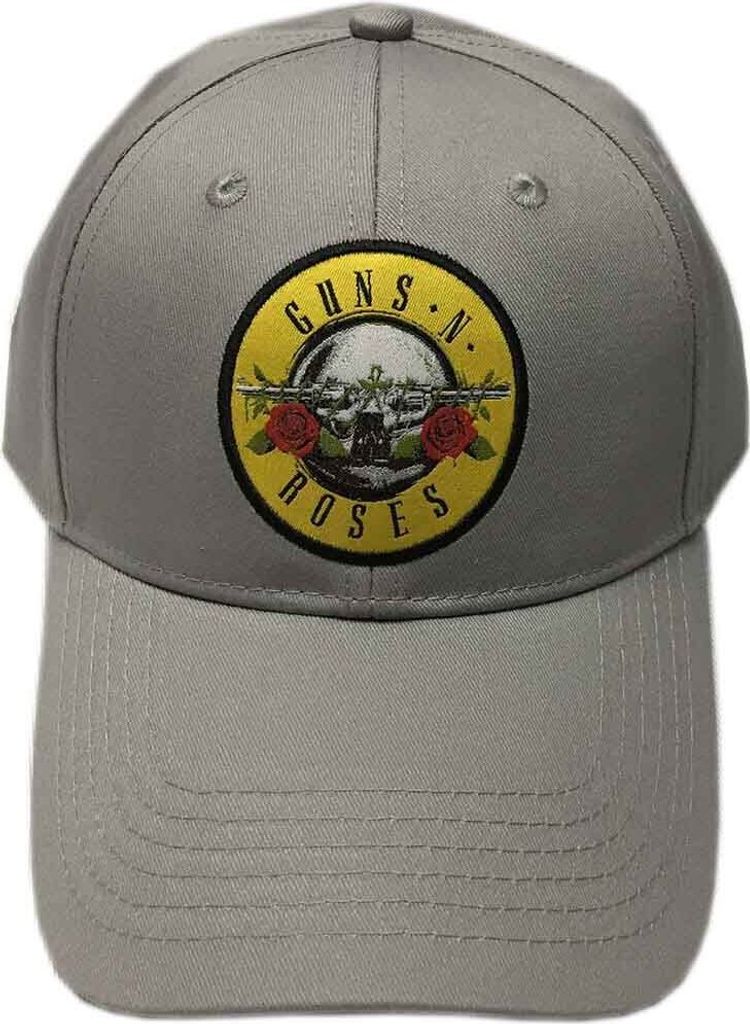 Guns N Roses - Baseball-Mütze Logo für Herren/Damen Uni RO10379 (Einheitsgröße) (Grau)