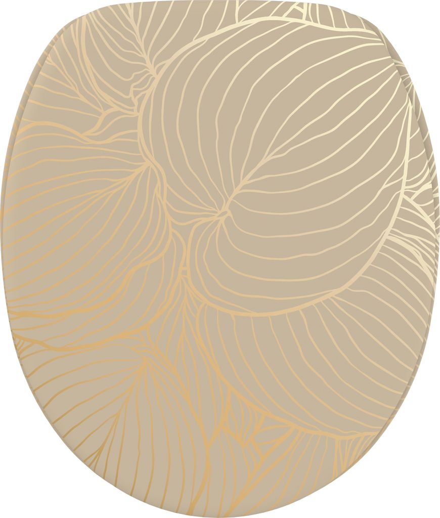 SANILO WC-Sitz mit Absenkautomatik Hosta, Toilettendeckel direkt vom Hersteller, Klodeckel, Klobrille, WC Deckel, Toilettensitz, Toilettenbrille