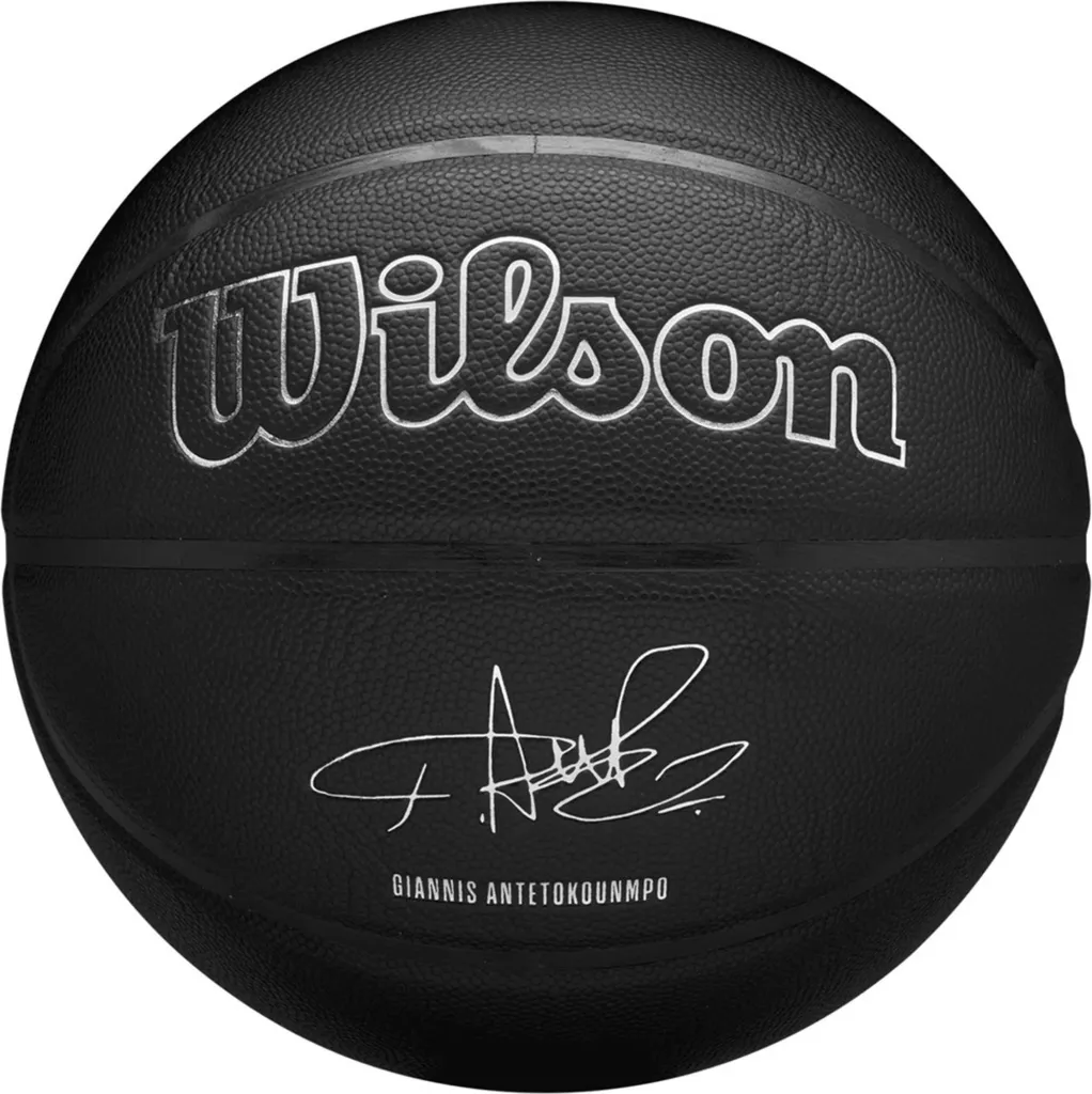 Ballon de Basket pour Entraînement Wilson NBA Giannis Milwaukee Taille 7