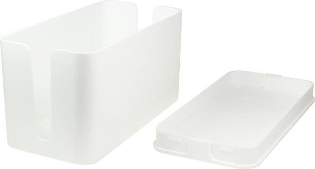 LogiLink KAB0061, Skrzynka kablowa, Plastik, Biały Zdjęcie produktu 