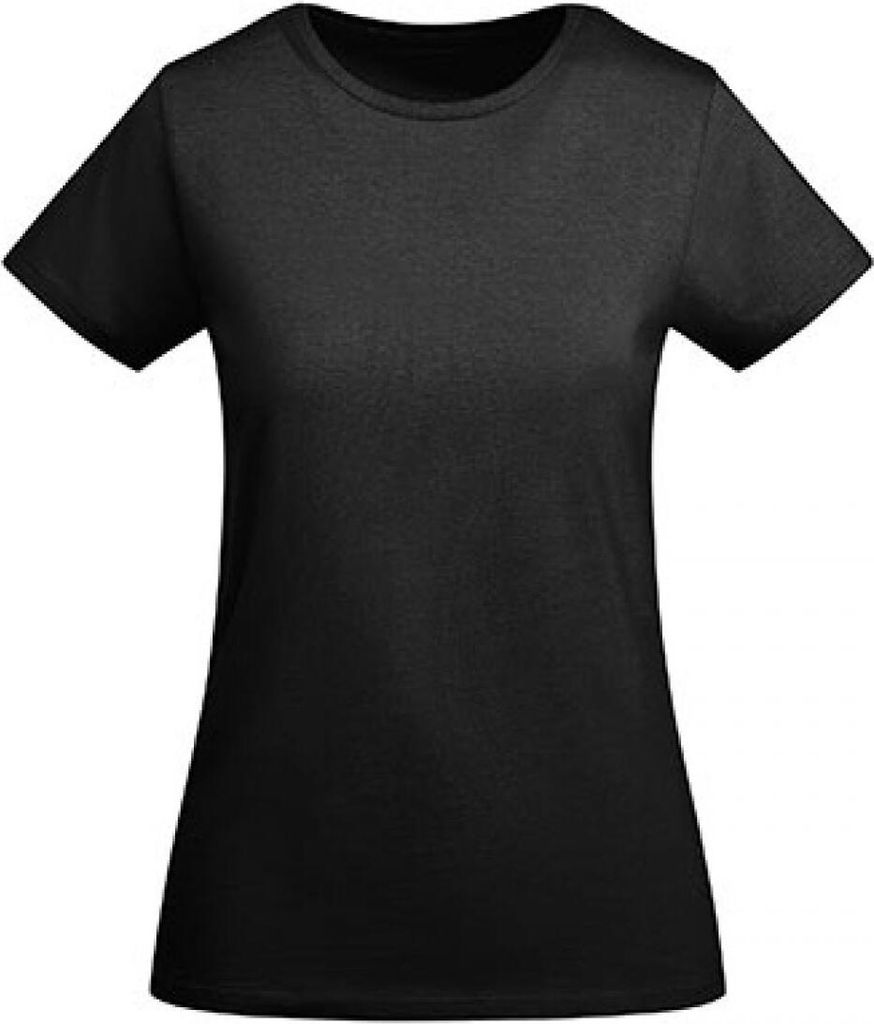Roly Eco CA6699 | Damen T-Shirt Breda - Farbe: Black 02 - Größe: M
