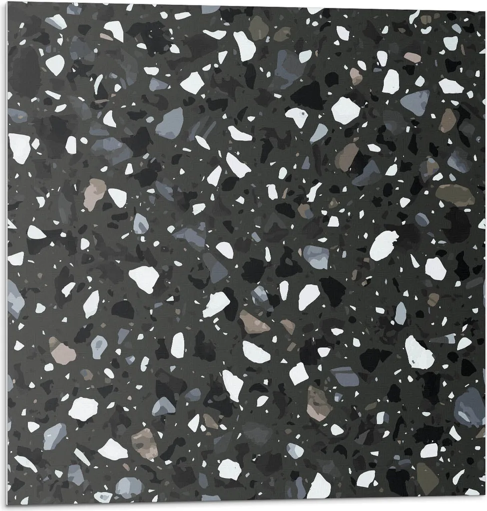 Piastrelle Autoadesive PVC Effetto Pietra 30x30 cm - Kit 9 Pezzi Parete
